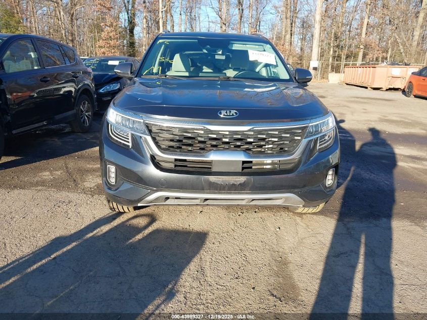 2021 Kia Seltos Sx Turbo VIN: KNDETCA29M7203707 Lot: 43989327