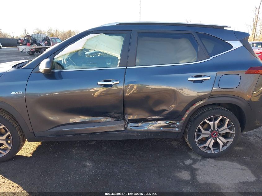 2021 Kia Seltos Sx Turbo VIN: KNDETCA29M7203707 Lot: 43989327