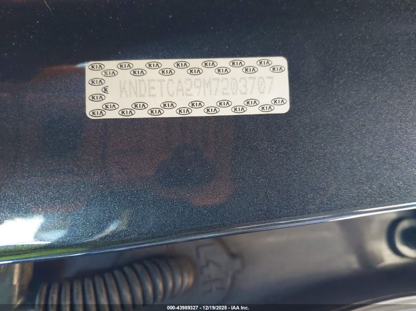 2021 Kia Seltos Sx Turbo VIN: KNDETCA29M7203707 Lot: 43989327