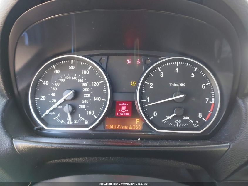 2009 BMW 135I VIN: WBAUC73589VK95161 Lot: 43989333