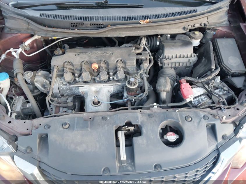 2013 Honda Civic Lx VIN: 19XFB2F53DE293196 Lot: 43989345