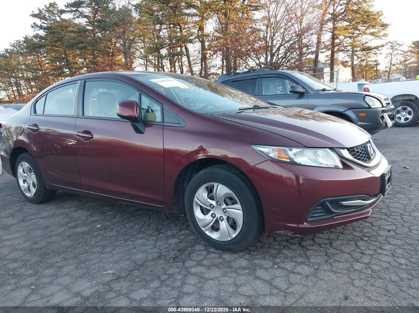 19XFB2F53DE293196 2013 Honda Civic Lx auction photo 1