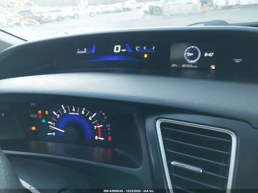 2013 Honda Civic Lx VIN: 19XFB2F53DE293196 Lot: 43989345