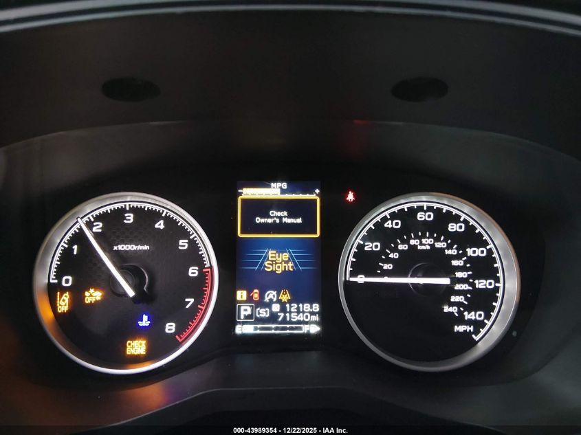 2020 Subaru Forester Premium VIN: JF2SKAJC7LH425143 Lot: 43989354