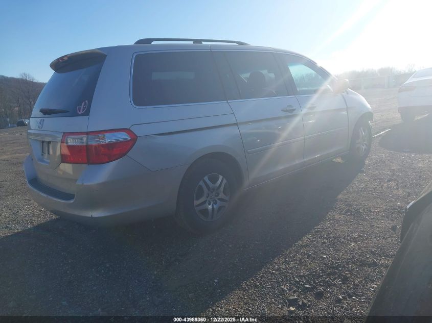 2006 Honda Odyssey Ex-L VIN: 5FNRL38726B445982 Lot: 43989360