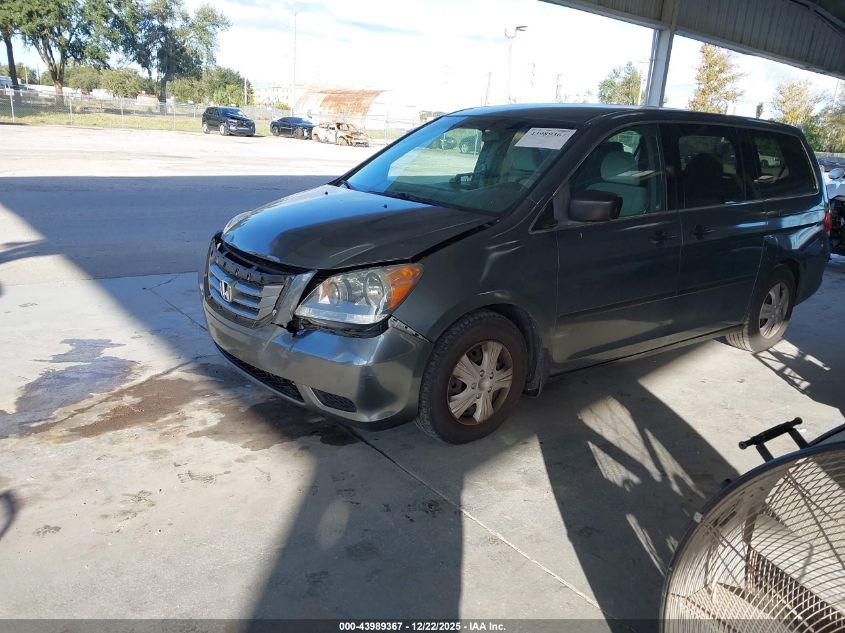 2010 Honda Odyssey Lx VIN: 5FNRL3H24AB046973 Lot: 43989367