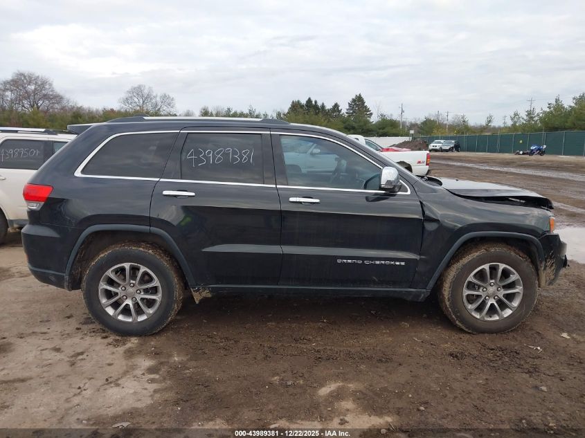 2015 Jeep Grand Cherokee Limited VIN: 1C4RJFBG0FC692611 Lot: 43989381