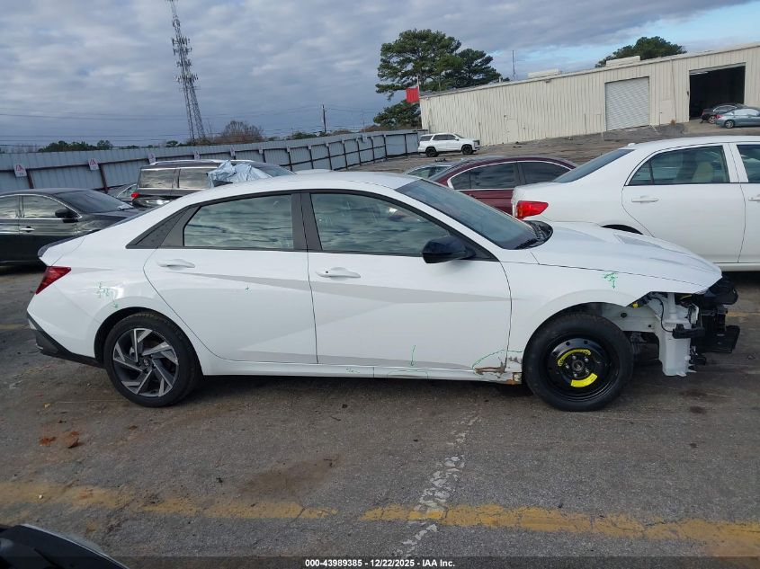 2025 Hyundai Elantra Sel Sport VIN: KMHLM4DG1SU055449 Lot: 43989385