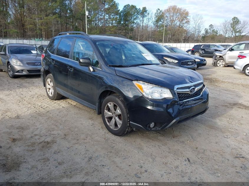 2014 Subaru Forester 2.5I Limited VIN: JF2SJAHC2EH506093 Lot: 43989391