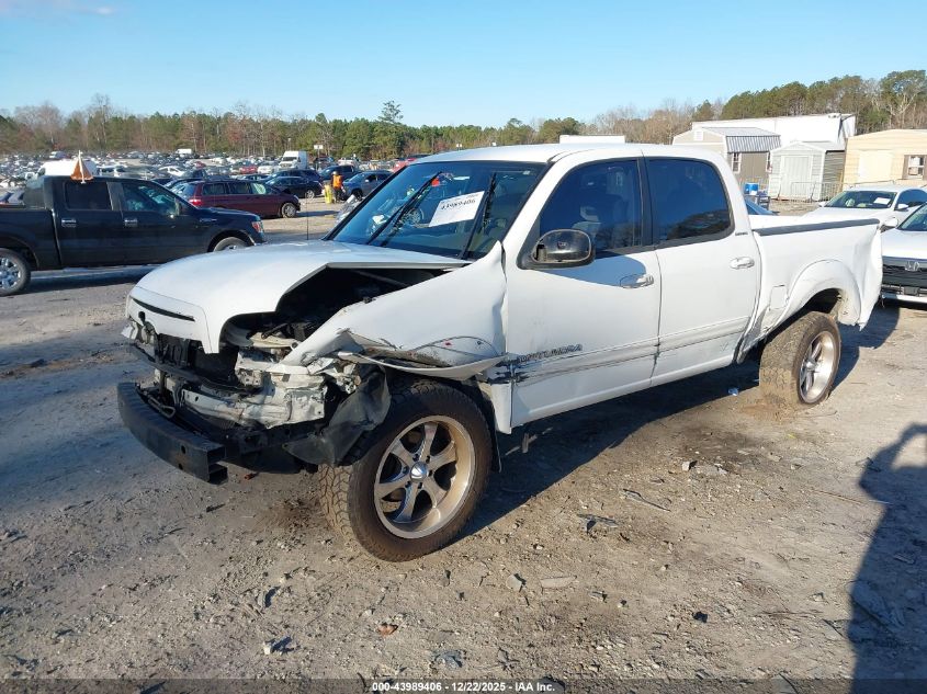 2004 Toyota Tundra Limited V8 VIN: 5TBET38114S447377 Lot: 43989406