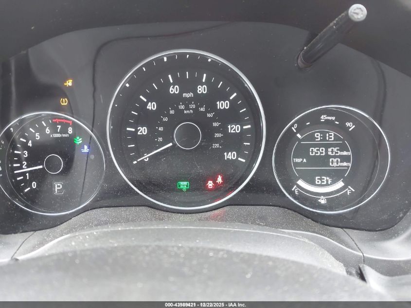 2017 Honda Hr-V Ex VIN: 3CZRU6H59HM704327 Lot: 43989421