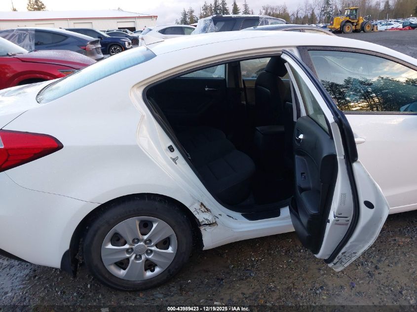 2016 Kia Forte Lx VIN: KNAFK4A6XG5533014 Lot: 43989423