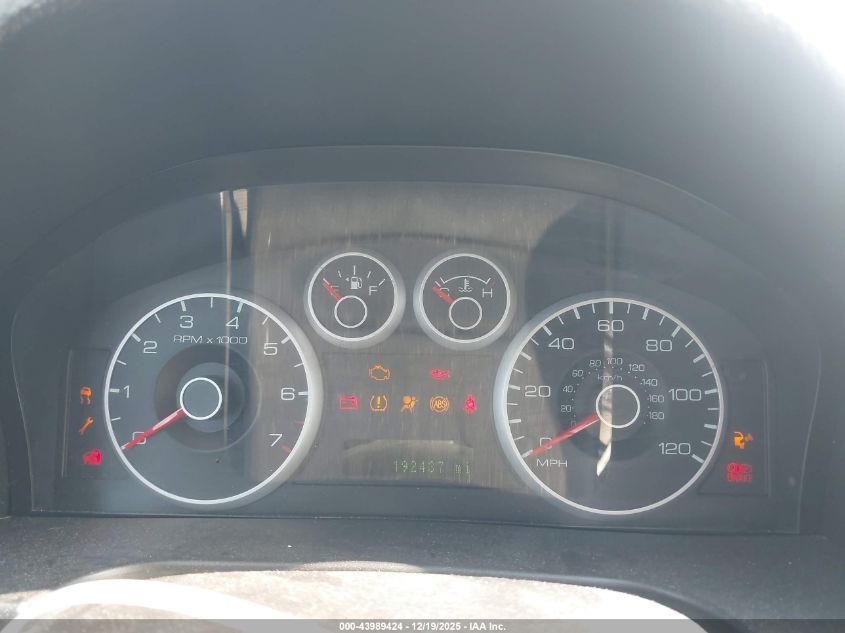 2009 Ford Fusion Se VIN: 3FAHP07159R194279 Lot: 43989424