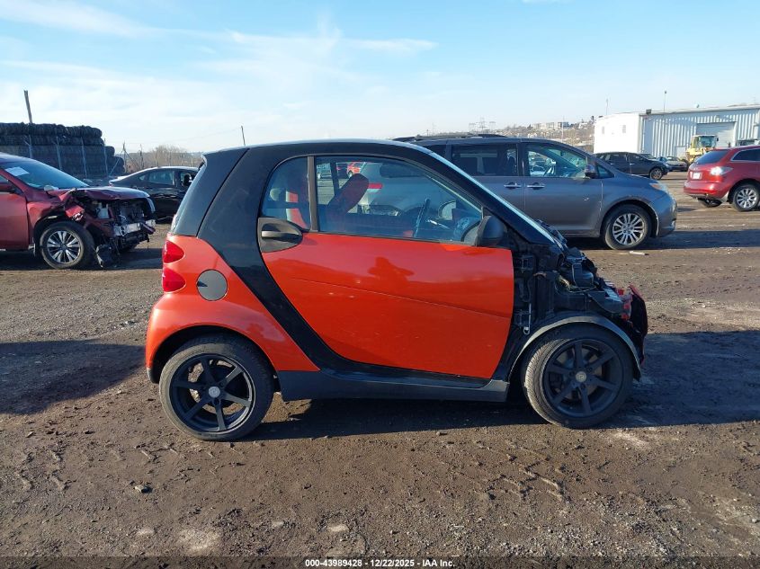 2008 Smart Fortwo Passion/Pure VIN: WMEEJ31X68K170400 Lot: 43989428