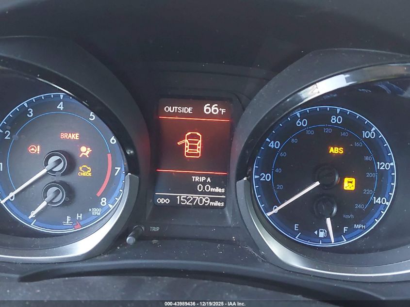 2015 Toyota Corolla S Plus VIN: 5YFBURHEXFP343933 Lot: 43989436