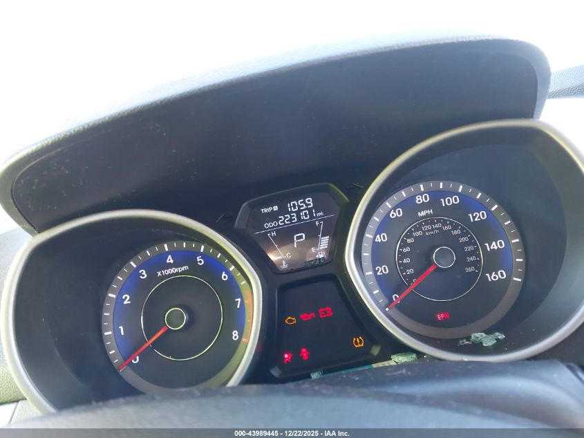 2012 Hyundai Elantra Gls (Ulsan Plant) VIN: KMHDH4AE2CU427751 Lot: 43989445