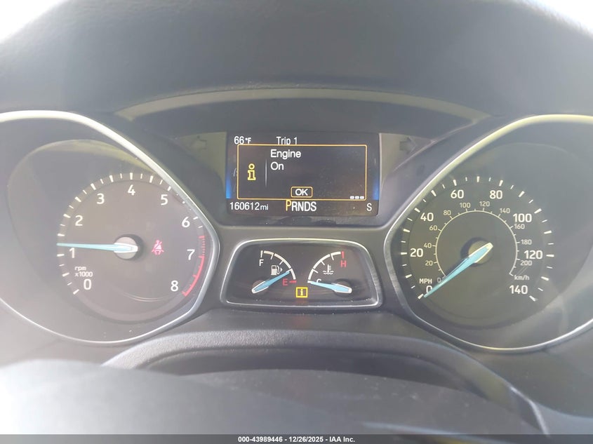 VIN 1FADP3J2XHL260517 2017 FORD FOCUS TITANIUM