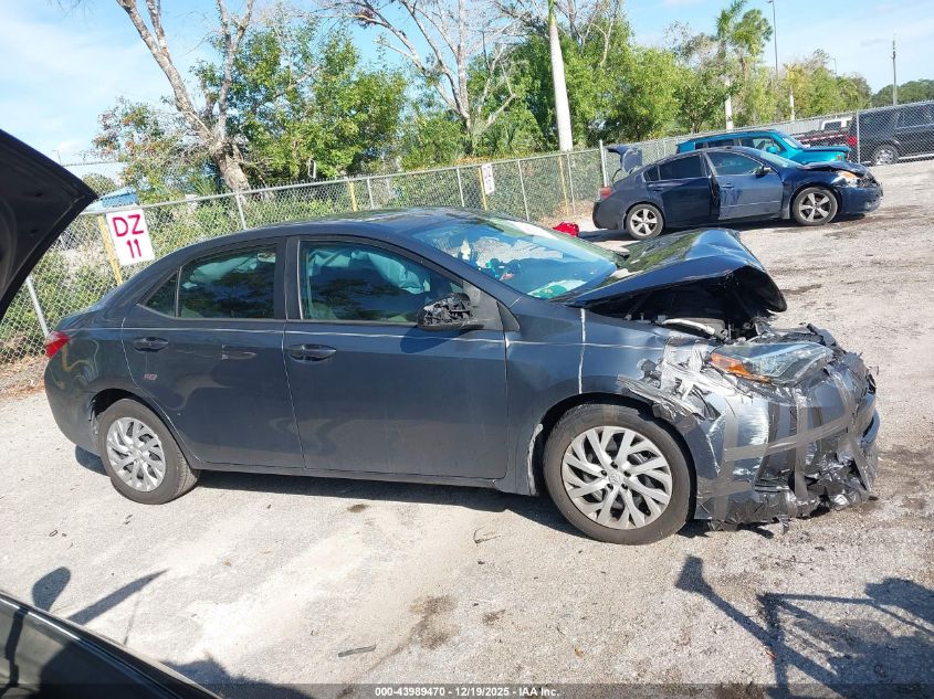 2018 Toyota Corolla Le VIN: 5YFBURHE2JP835901 Lot: 43989470