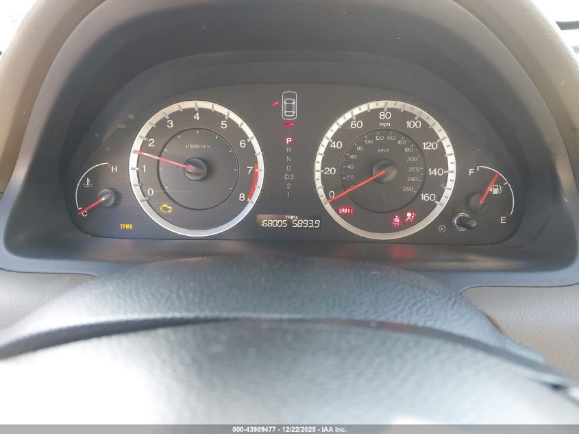 2009 Honda Accord 2.4 Lx VIN: 1HGCP26399A182022 Lot: 43989477