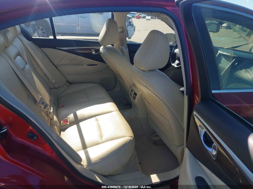 2014 Infiniti Q50 Premium VIN: JN1BV7AR7EM698397 Lot: 43989478