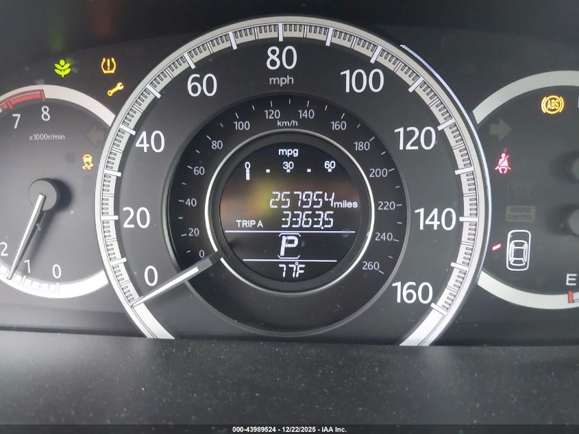 2013 Honda Accord Lx VIN: 1HGCR2F36DA271369 Lot: 43989524