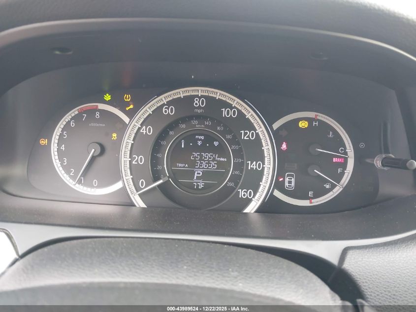 2013 Honda Accord Lx VIN: 1HGCR2F36DA271369 Lot: 43989524