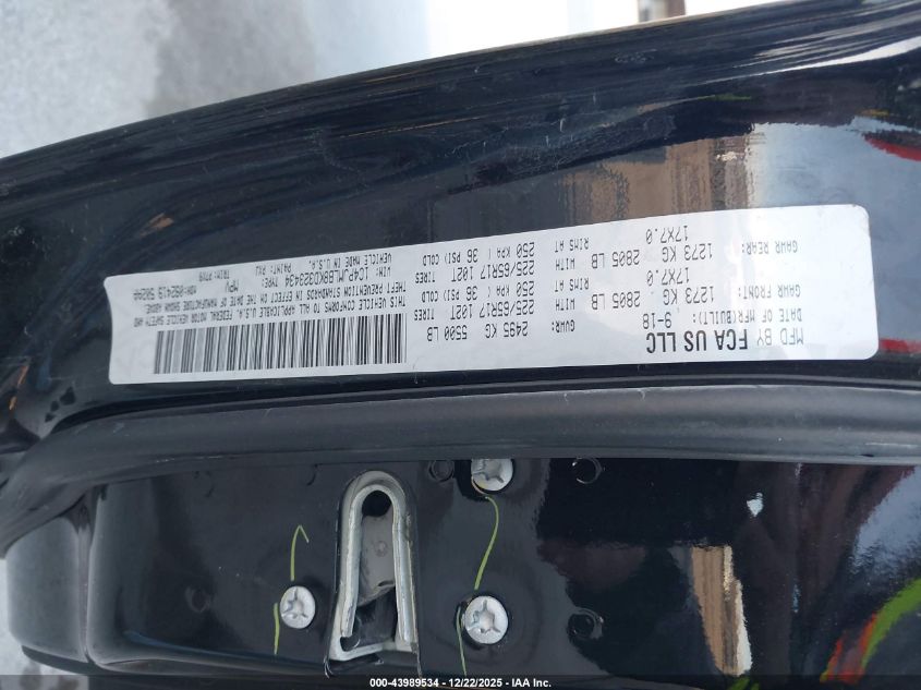 2019 Jeep Cherokee Latitude Plus 4X4 VIN: 1C4PJMLB8KD323434 Lot: 43989534