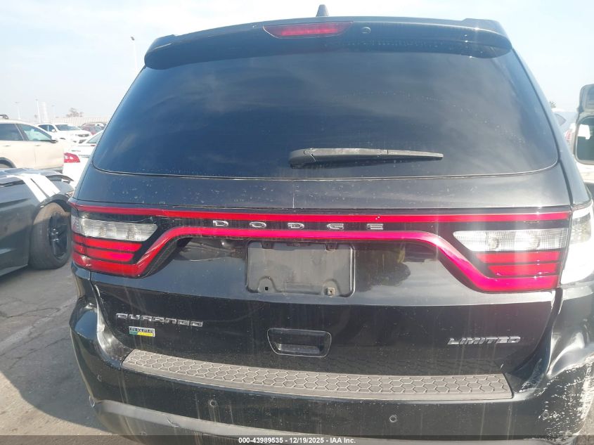 2015 Dodge Durango Limited VIN: 1C4RDHDG9FC937261 Lot: 43989535