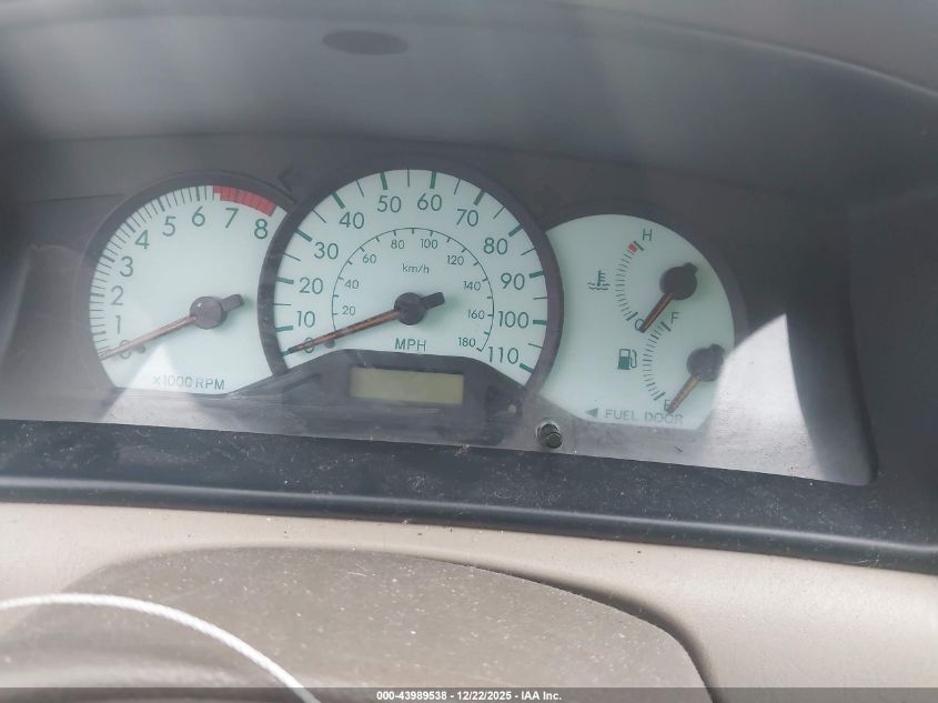 2003 Toyota Corolla Le VIN: JTDBR32E230009120 Lot: 43989538