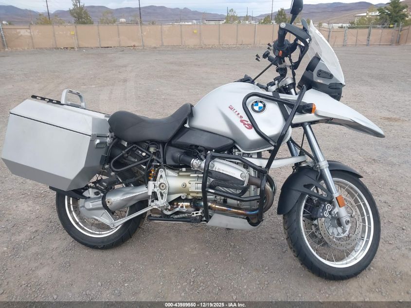 2001 BMW R1150 Gs VIN: WB10495A51ZE52582 Lot: 43989550