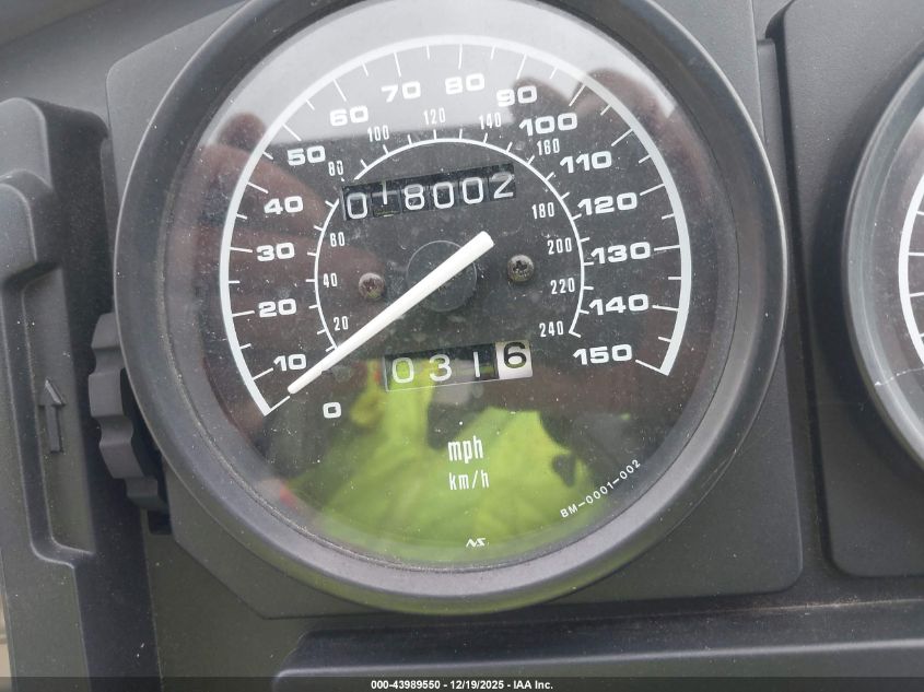 2001 BMW R1150 Gs VIN: WB10495A51ZE52582 Lot: 43989550