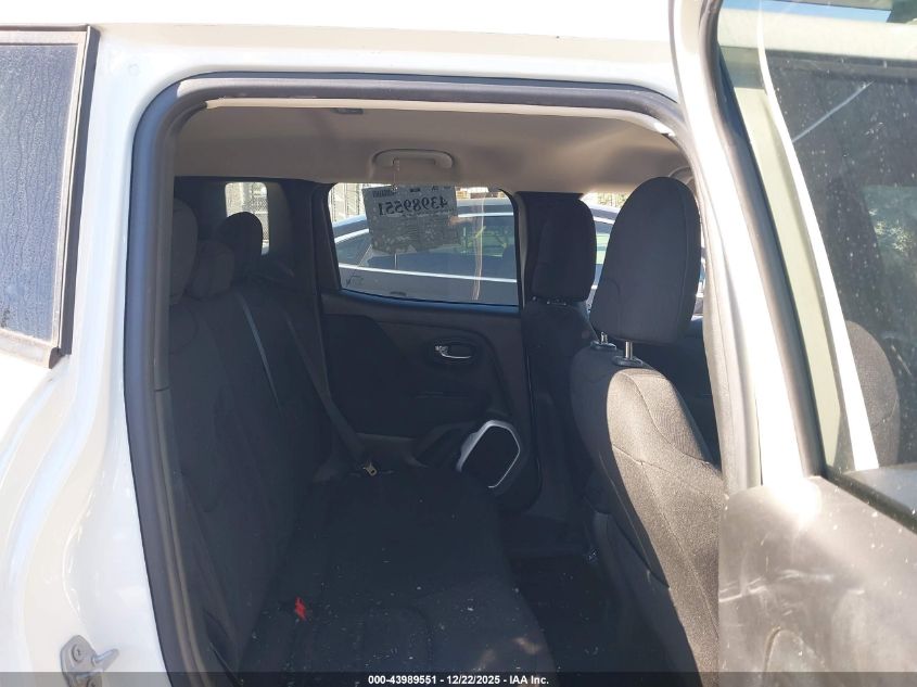 2018 Jeep Renegade Latitude Fwd VIN: ZACCJABB3JPH22458 Lot: 43989551