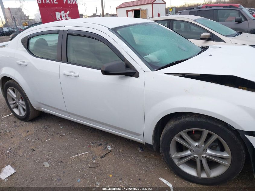 2014 Dodge Avenger Se VIN: 1C3CDZABXEN227216 Lot: 43989563