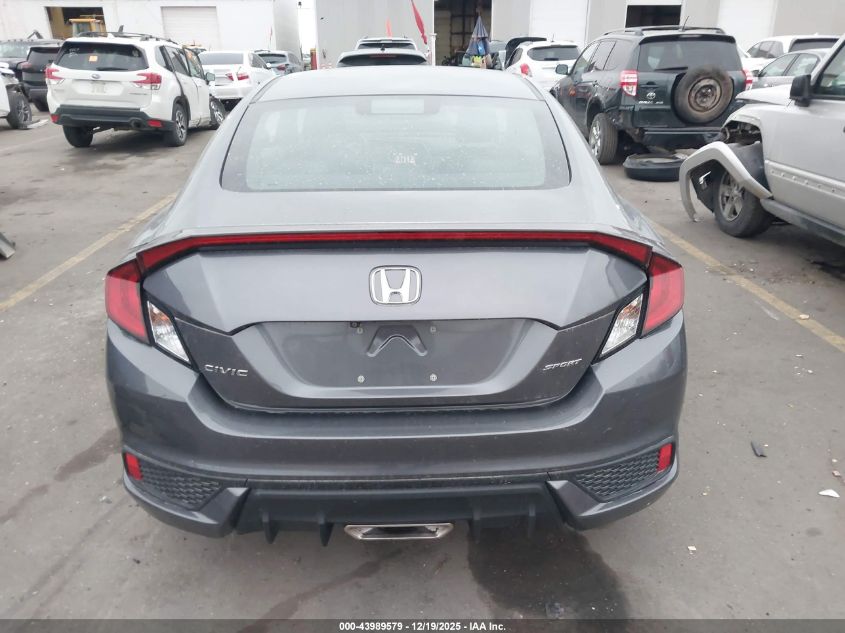 2019 Honda Civic Sport VIN: 2HGFC4B81KH304837 Lot: 43989579