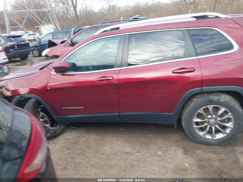 2021 Jeep Cherokee Latitude Plus 4X4 VIN: 1C4PJMLB2MD154692 Lot: 43989585