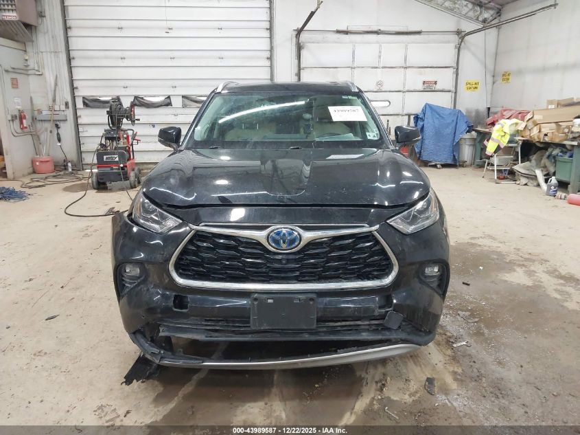 2021 Toyota Highlander Hybrid Platinum VIN: 5TDEBRCH4MS051557 Lot: 43989587
