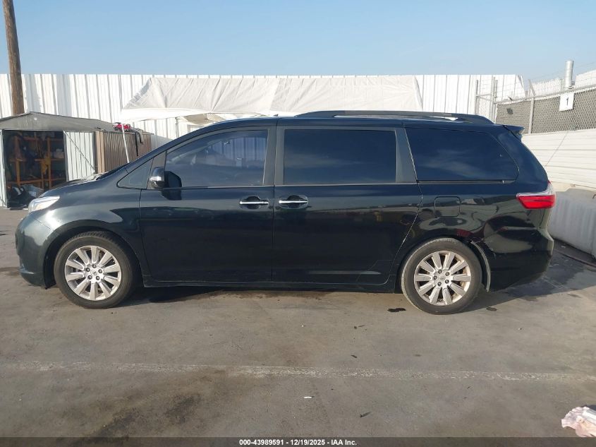 2015 Toyota Sienna Limited Premium 7 Passenger VIN: 5TDYK3DC3FS667539 Lot: 43989591