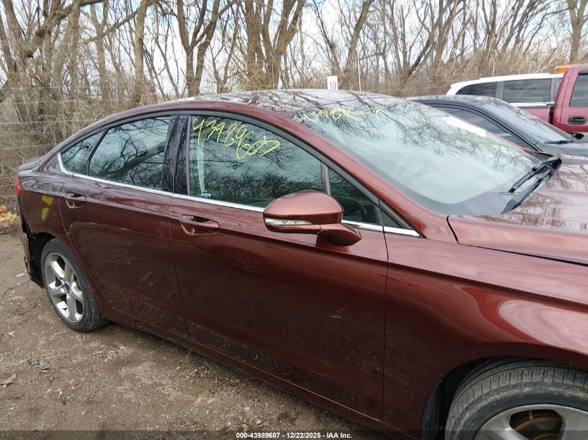 2016 Ford Fusion Se VIN: 3FA6P0T93GR223231 Lot: 43989607