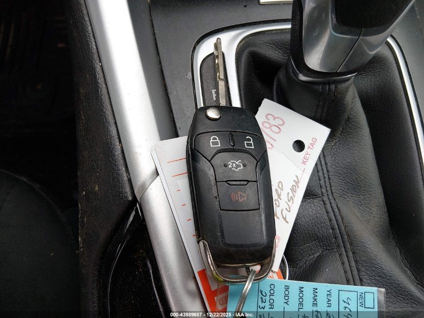 2016 Ford Fusion Se VIN: 3FA6P0T93GR223231 Lot: 43989607