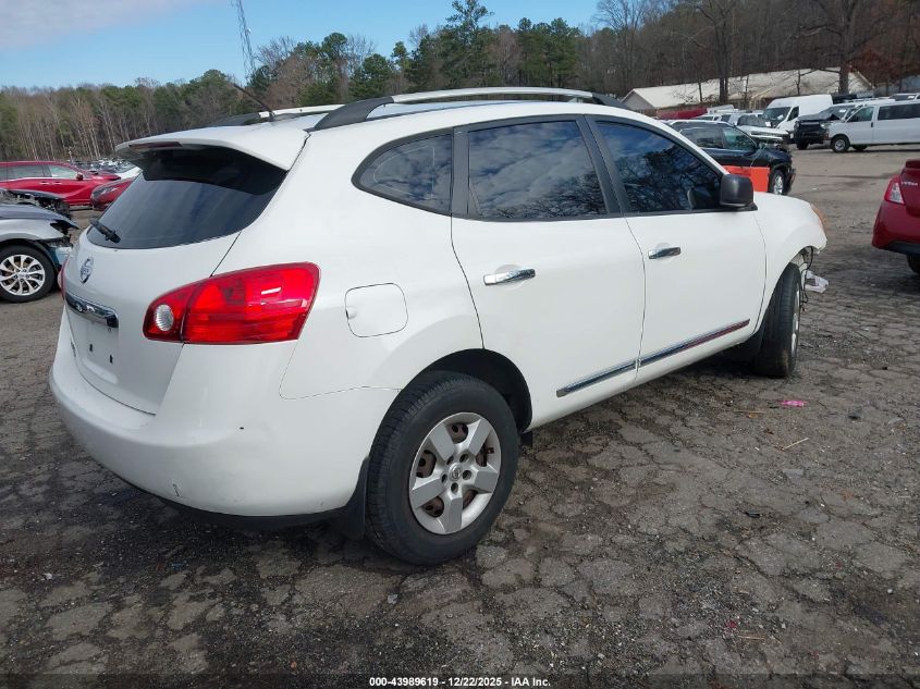 2014 Nissan Rogue Select S VIN: JN8AS5MT5EW614194 Lot: 43989619