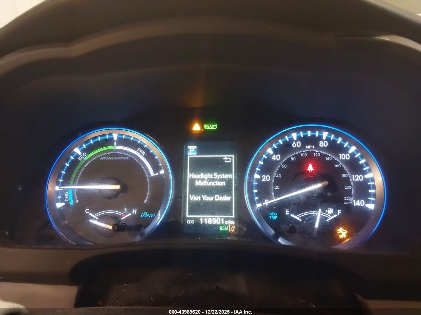 2019 Toyota Highlander Hybrid Xle VIN: 5TDJGRFHXKS075340 Lot: 43989620