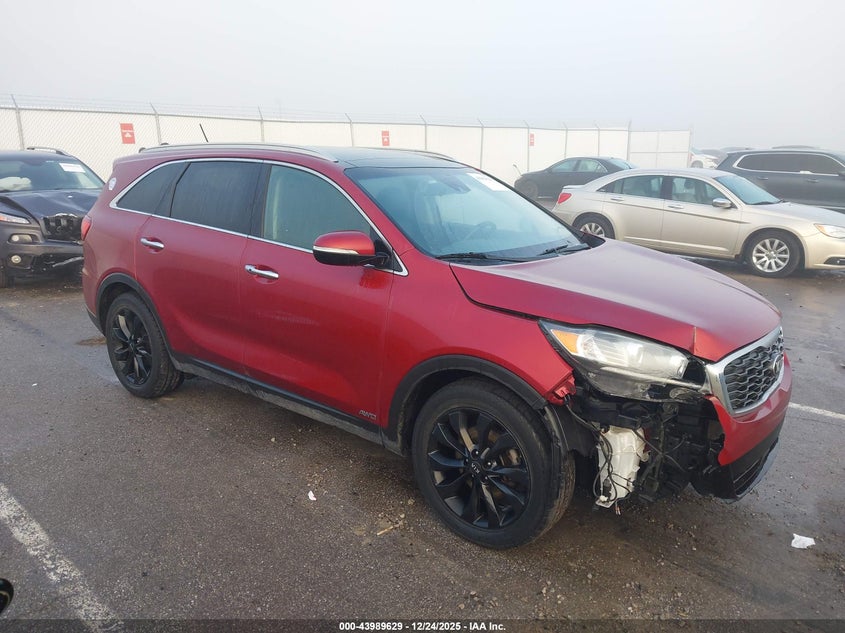5XYPHDA50LG708028 2020 Kia Sorento 3.3L Ex auction photo 1