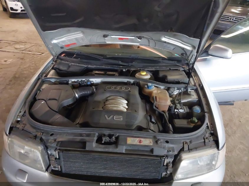 1998 Audi A4 2.8 VIN: WAUED28D7WA256102 Lot: 43989636