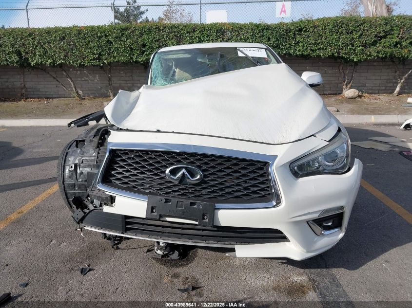 2019 Infiniti Q50 3.0T Luxe VIN: JN1EV7AP9KM513368 Lot: 43989641