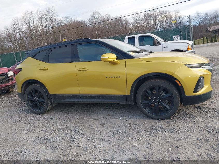 2022 Chevrolet Blazer Awd Rs VIN: 3GNKBKRS2NS191561 Lot: 43989647