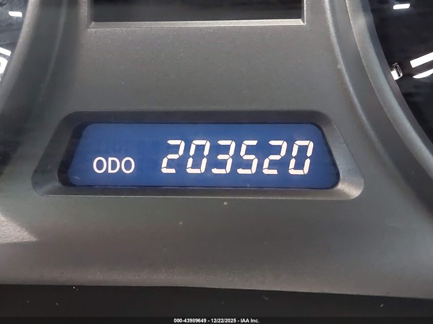 2009 Lexus Is 250 VIN: JTHBK262795096120 Lot: 43989649