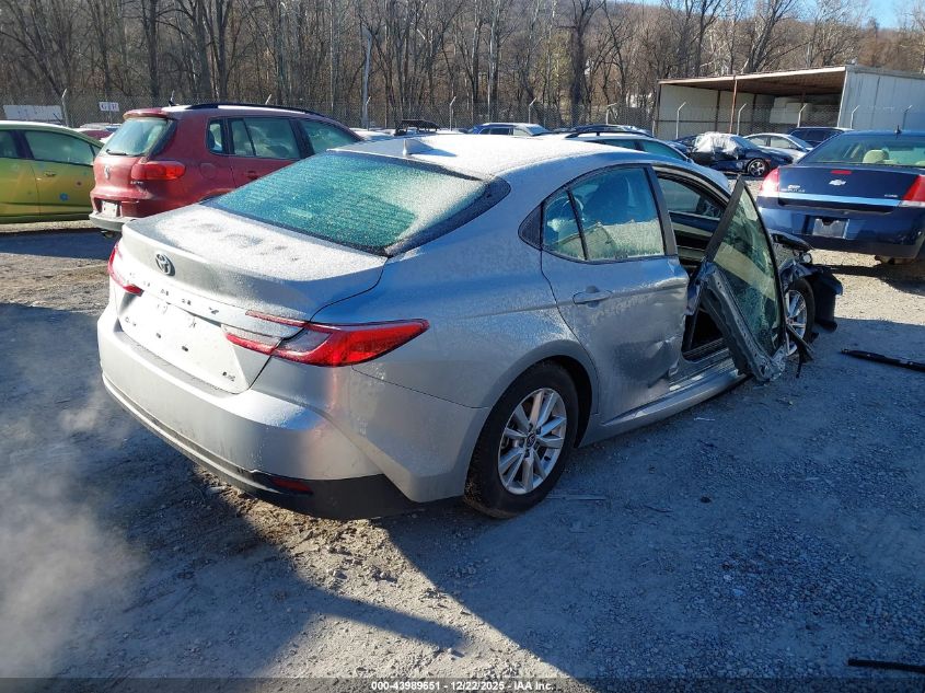 2025 Toyota Camry Le VIN: 4T1DAACK9SU098521 Lot: 43989651