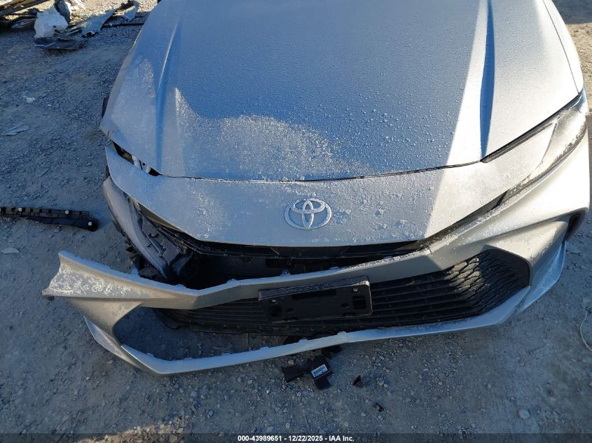 2025 Toyota Camry Le VIN: 4T1DAACK9SU098521 Lot: 43989651