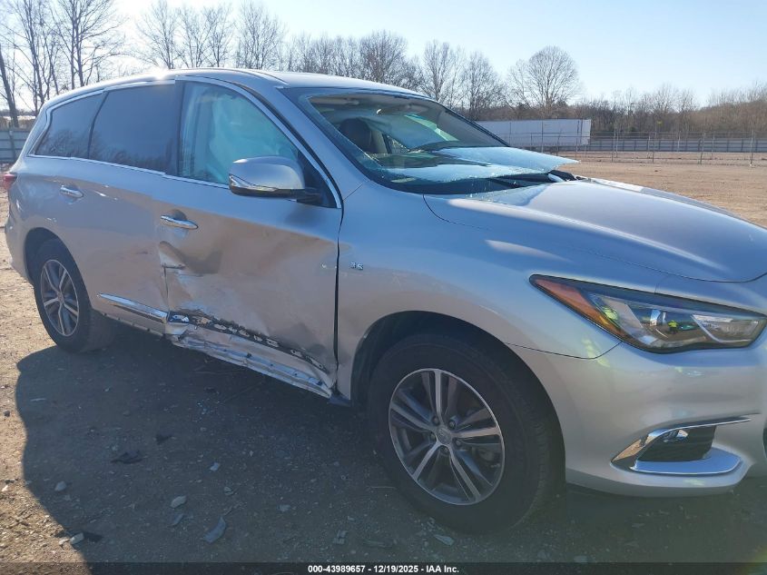 2019 Infiniti Qx60 Pure VIN: 5N1DL0MN5KC520738 Lot: 43989657