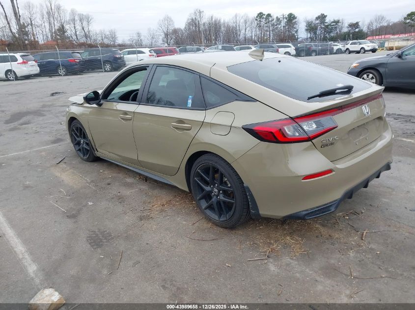 2025 Honda Civic Sedan Sport